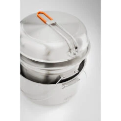 GSI Outdoors Glacier Stainless Troop Cookset -Professional Outdoor Camping Equipment Store 68208 a1 f 43653.1626822831