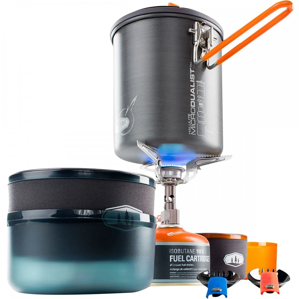GSI Outdoors Halulite Microdualist Cookset 10 GSI Outdoors Halulite Microdualist Cookset - Image 8