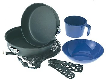 GSI Outdoors Hard Anodized Extreme Mess Kit - 6 Pc 3 GSI Outdoors Hard Anodized Extreme Mess Kit - 6 Pc