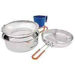 GSI Outdoors Glacier Stainless Steel Mess Kit -Professional Outdoor Camping Equipment Store image 83