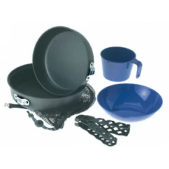 GSI Outdoors Hard Anodized Extreme Mess Kit - 6 Pc 20 GSI Outdoors Hard Anodized Extreme Mess Kit - 6 Pc -Professional Outdoor Camping Equipment Store l301647