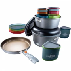GSI Outdoors Pinnacle Camper Cookset -Professional Outdoor Camping Equipment Store l753914