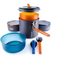 GSI Outdoors Pinnacle Dualist Cookset -Professional Outdoor Camping Equipment Store opplanet gsi pinnacle dualist ultra compact kit 50248 main